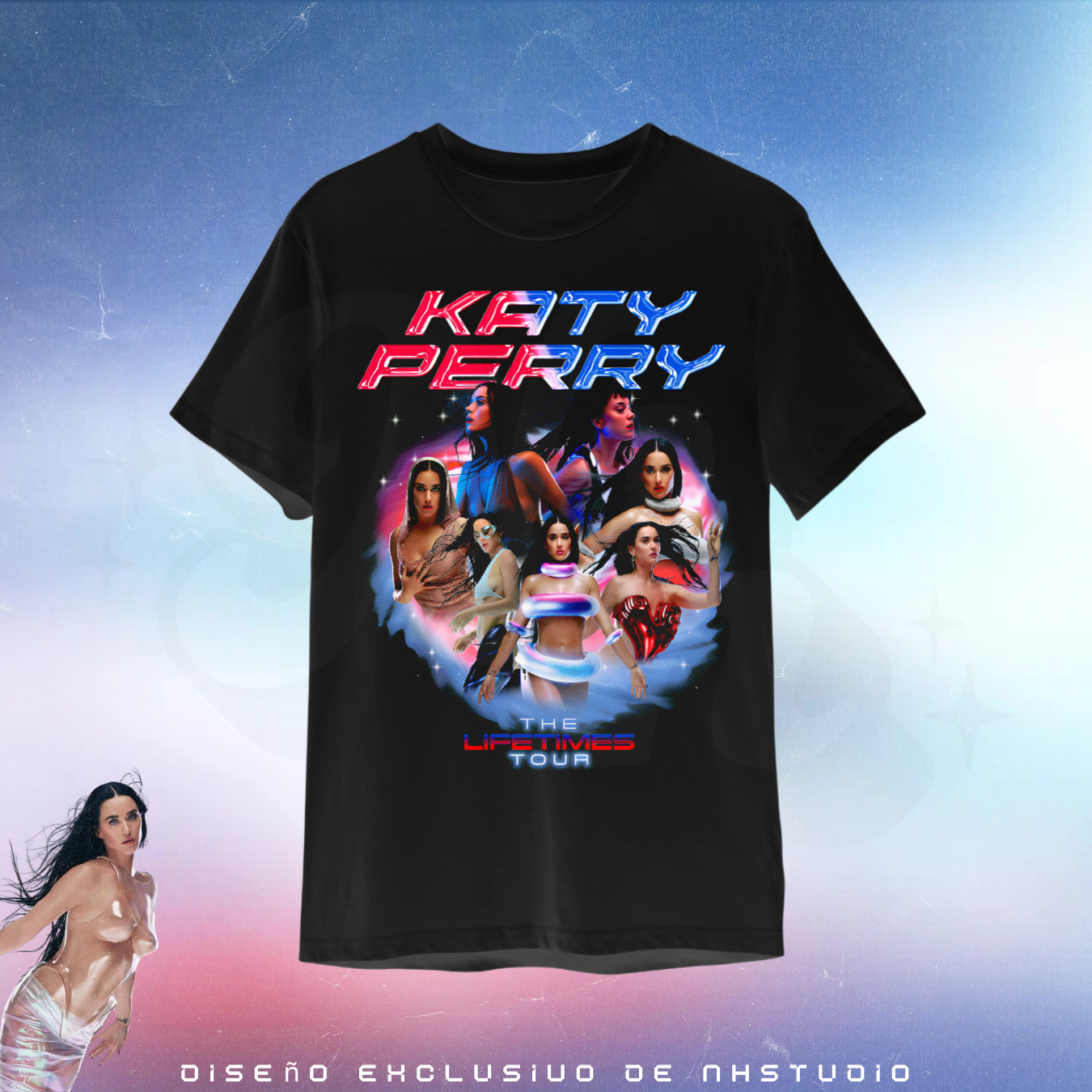 Polera Katy Perry Lifetimes Tour Chile - Imagen 3