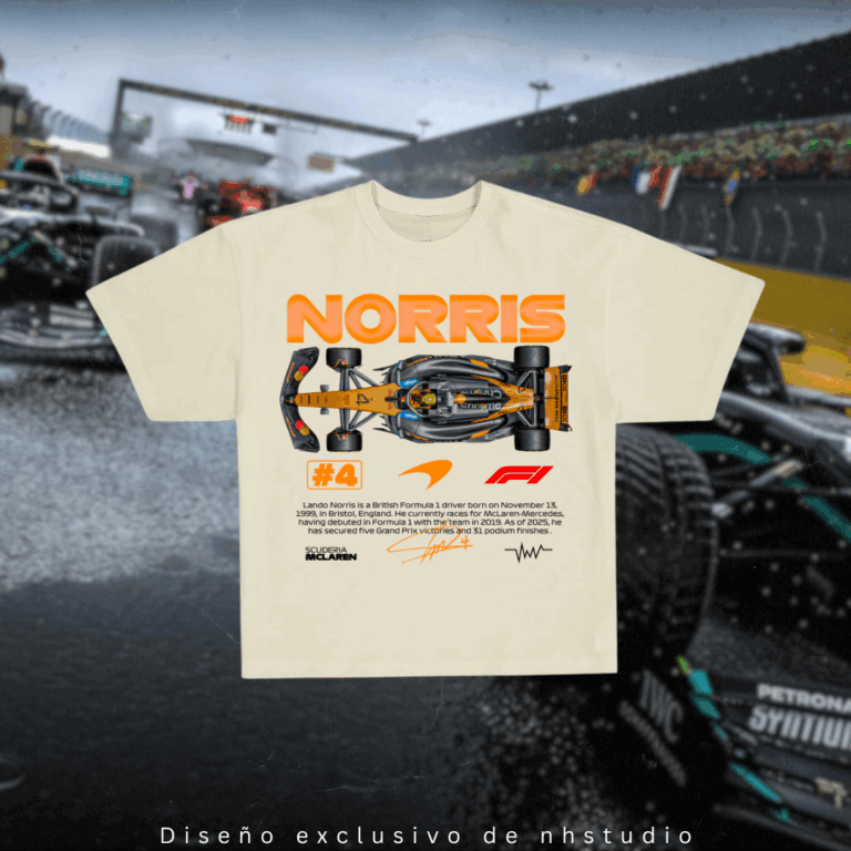 Polera Pilotos Formula 1 Regular Fit o Boxy Fit photo review