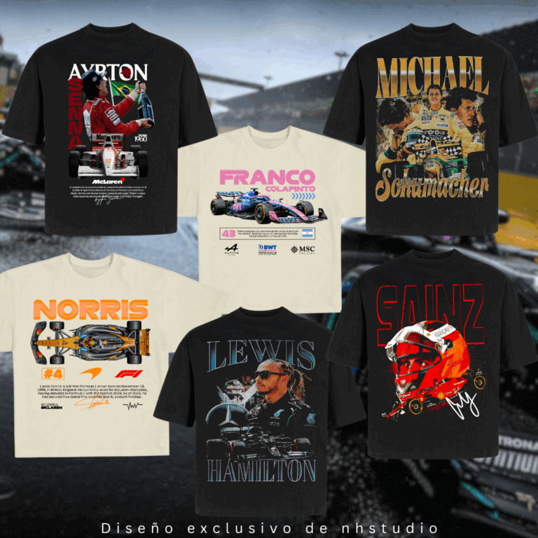 Polera Pilotos Formula 1 Regular Fit o Boxy Fit photo review