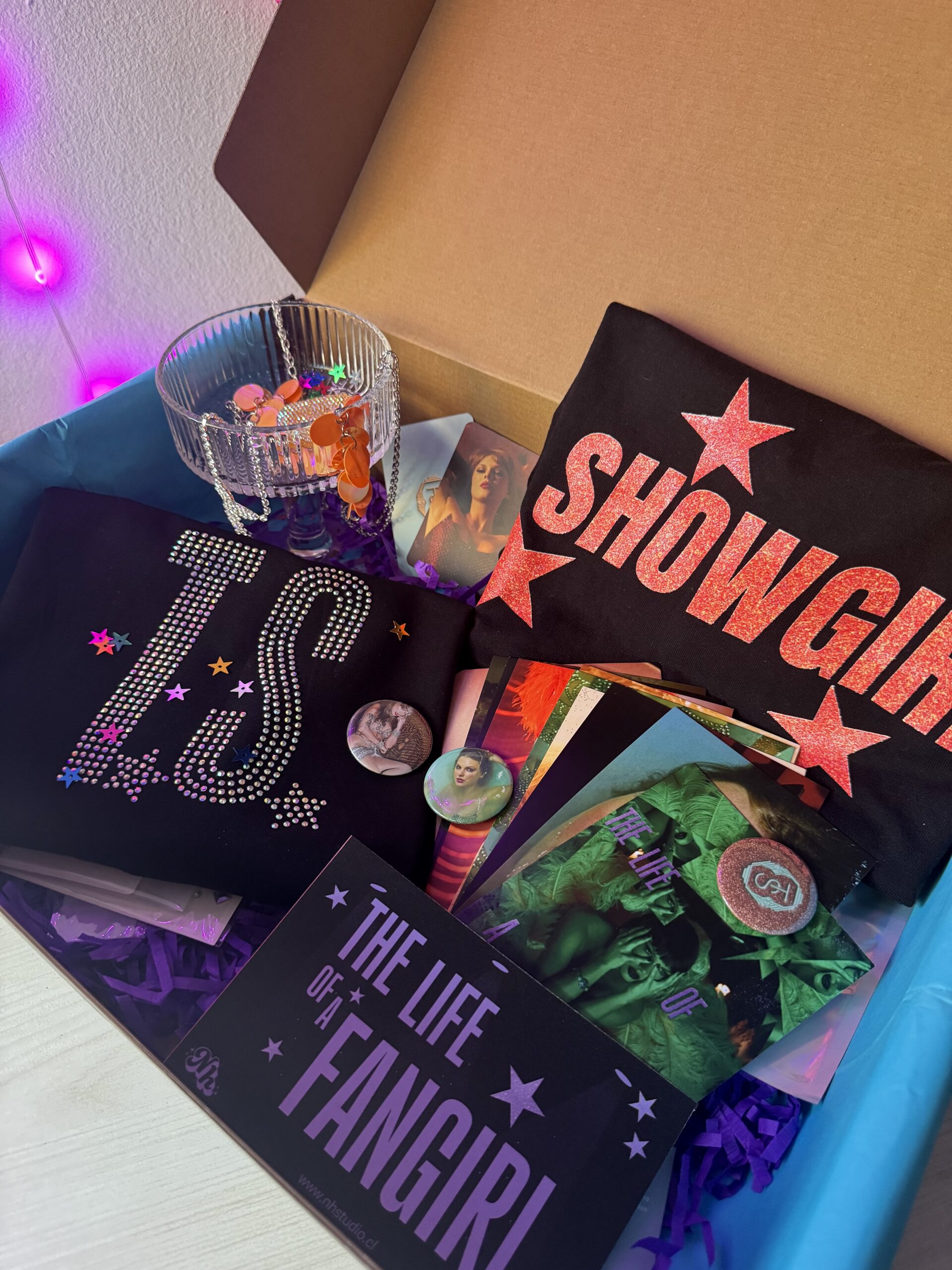 Showgirl Box Taylor Swift The Life of a showgirl