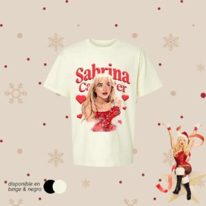 Polera Sabrina Carpenter Navidad