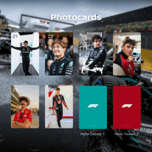 Photocards Formula 1