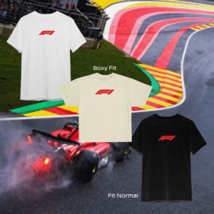 Polera Logo Formula 1 Bordada