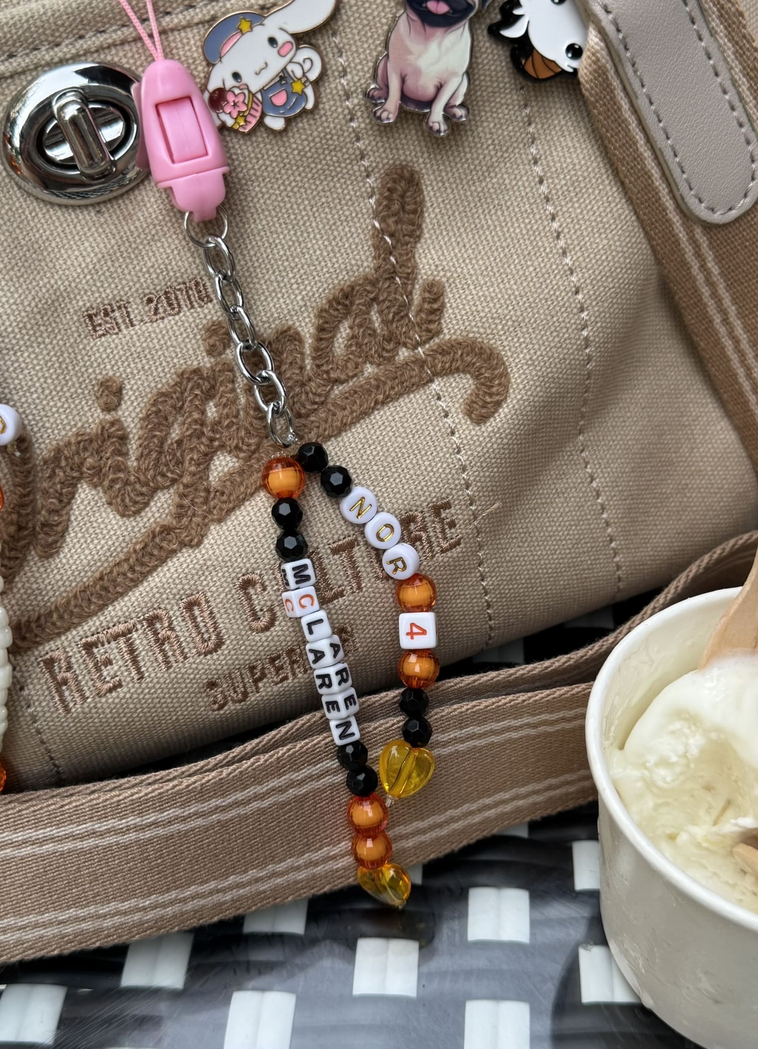 Charm Llavero o Strap para Celular Pilotos Formula 1 - Imagen 2