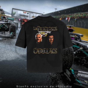 Polera Los Fabulosos Cadillacs F1 Bottas Perez