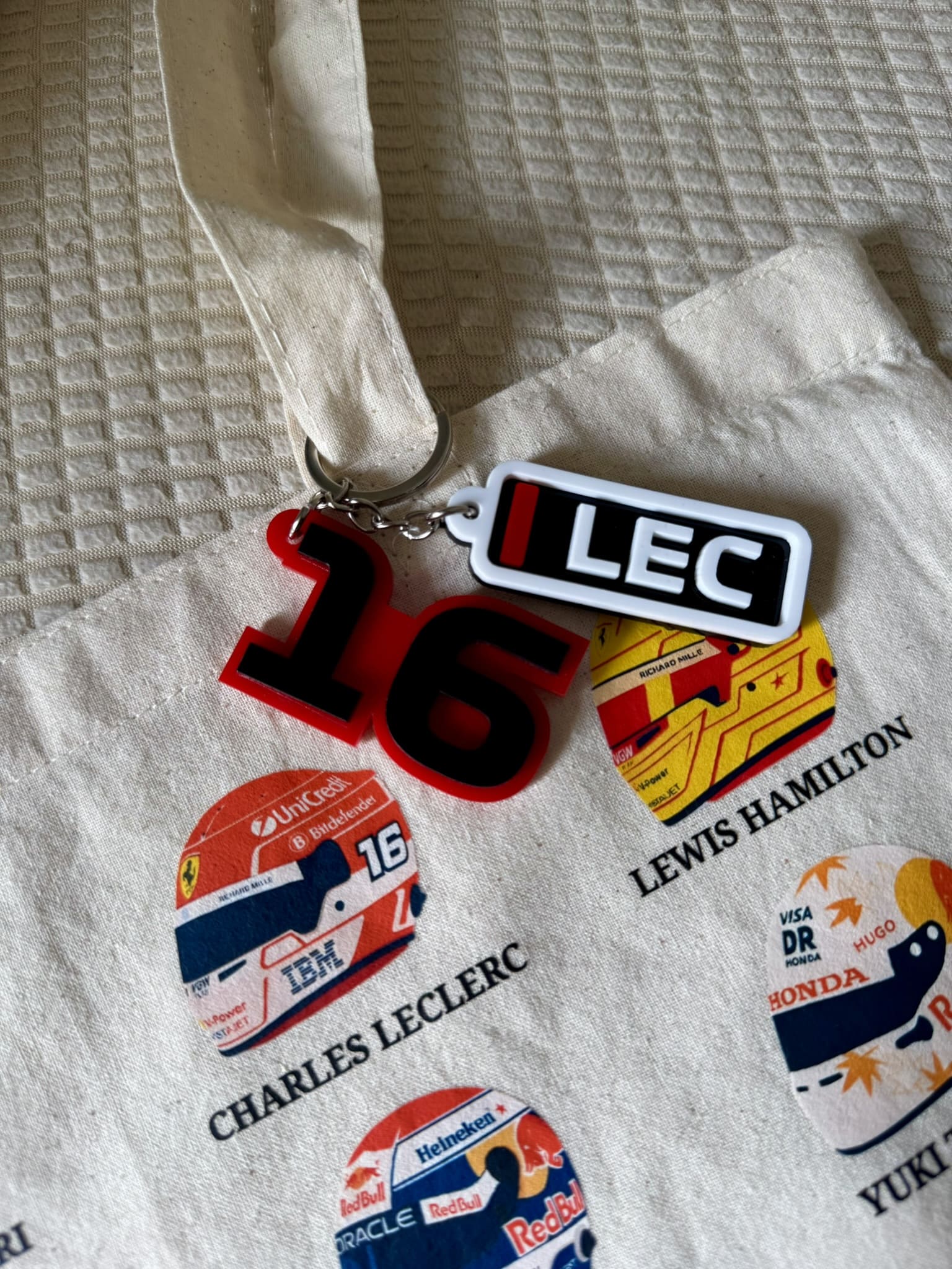 Llavero Piloto Formula 1 Acrilico - Imagen 4