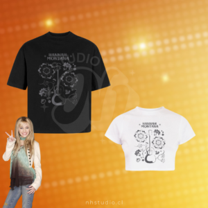 Polera Hannah Montana Guitarra