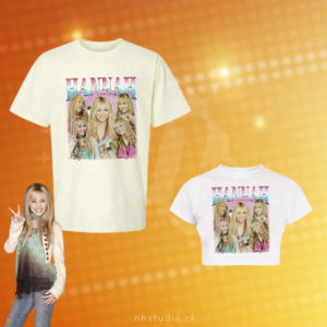 Polera Hannah Montana Blanca