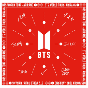 Pañuelo BTS Arirang *PREVENTA*