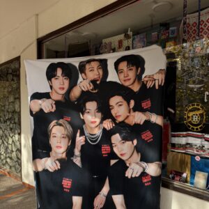 Manta corderito suave BTS Arirang