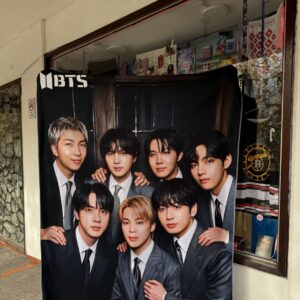 Manta corderito suave BTS Arirang