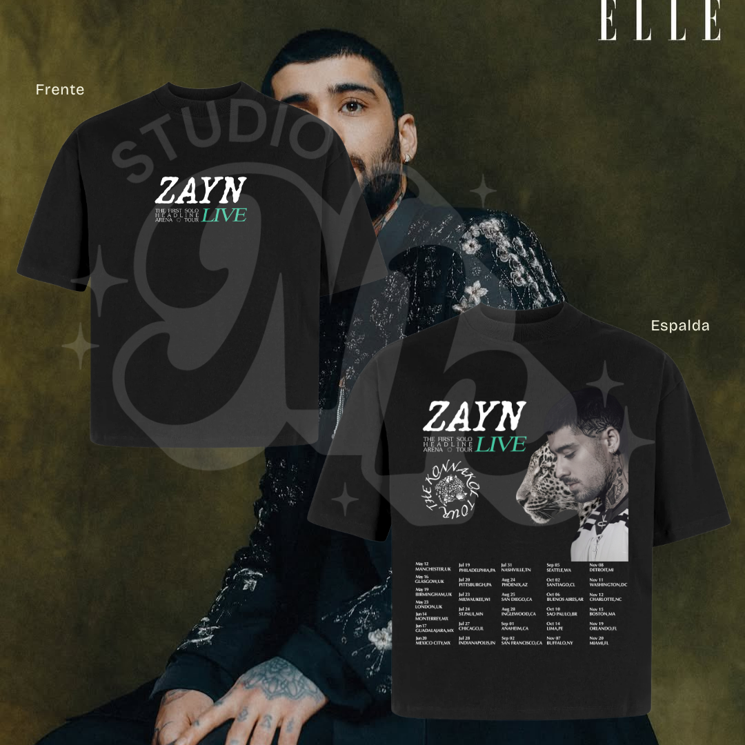Polera Zayn Konnakol Tour
